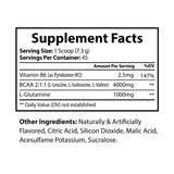 BCAA Supplement, Watermelon (325g, 11.46oz, 45 servings)