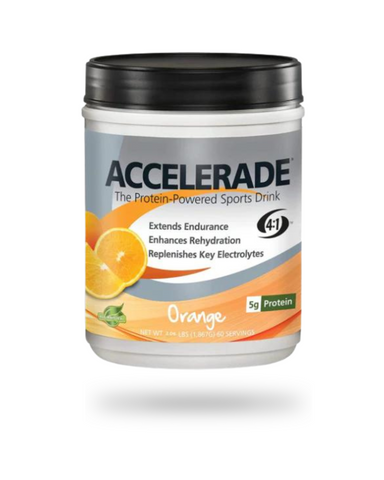 ACCELERADE PROTEIN SPORT DRINK ORANGE /30 SERVING